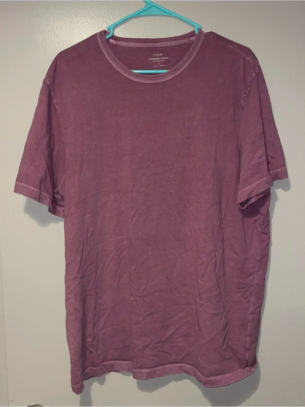 J. Crew Garment-Dyed Short Sleeve Tee